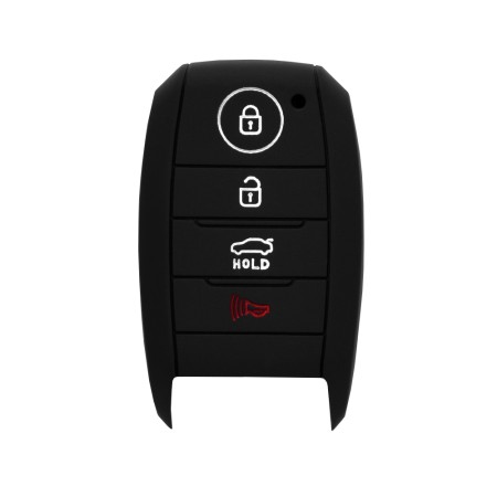 Husa pentru cheie Kia Forte, K5, Soul, Niro - Techsuit Car Key Case (1003.05) - Black