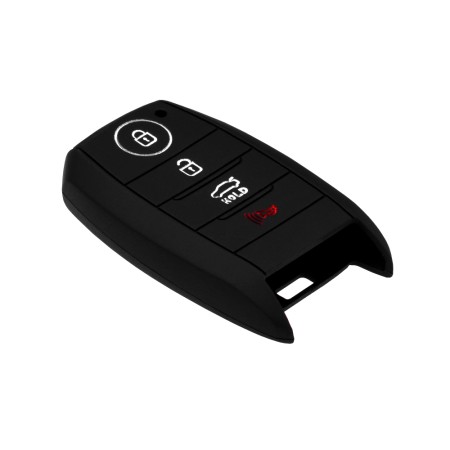 Husa pentru cheie Kia Forte, K5, Soul, Niro - Techsuit Car Key Case (1003.05) - Black