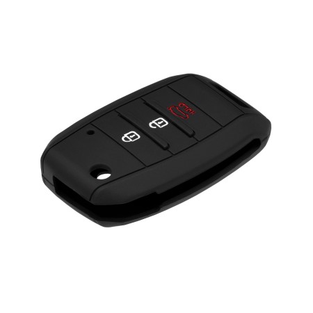 Husa pentru cheie Kia Optima, Stonic - Techsuit Car Key Case (1003.02) - Black