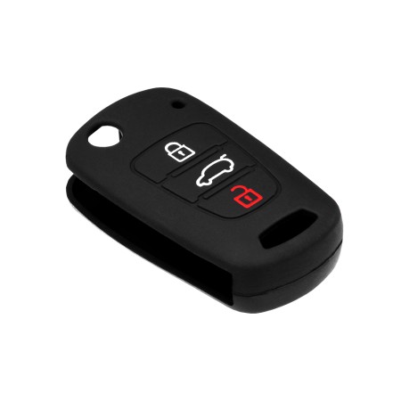 Husa pentru cheie Kia Sportage/Hyundai Elantra - Techsuit Car Key Case (1003.01) - Black