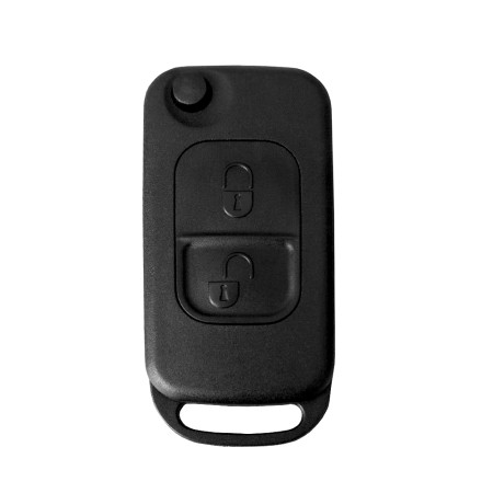 Husa pentru cheie Mercedes-Benz Viano, ML320, A, C, E-Class - Techsuit Car Key Case (1008.04) - Black