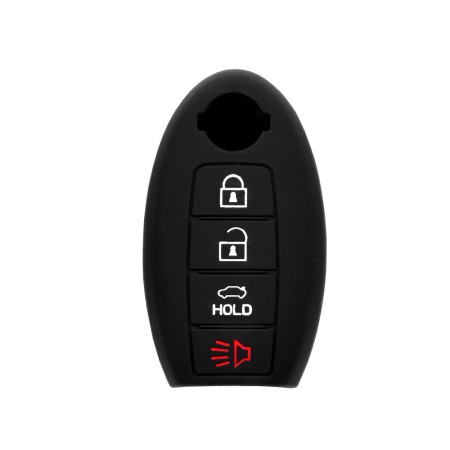 Husa pentru cheie Nissan Altima, Maxima, Murano, Sentra - Techsuit Car Key Case (1016.02) - Black