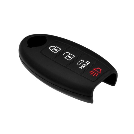 Husa pentru cheie Nissan Altima, Maxima, Murano, Sentra - Techsuit Car Key Case (1016.02) - Black