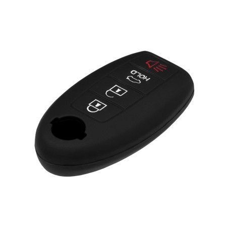 Husa pentru cheie Nissan Altima, Maxima, Murano, Sentra - Techsuit Car Key Case (1016.02) - Black