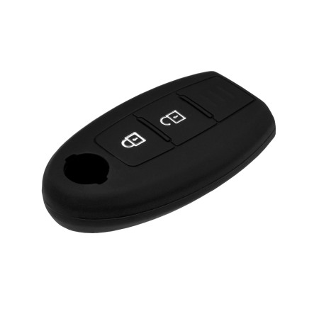 Husa pentru cheie Nissan Pulsar, Leaf, Juke, Micra - Techsuit Car Key Case (1016.08) - Black