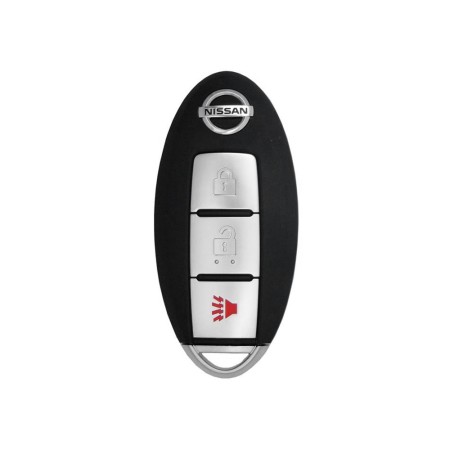 Husa pentru cheie Nissan Qashqai, Juke, Pathfinder, X-Trail - Techsuit Car Key Case (1016.01) - Black