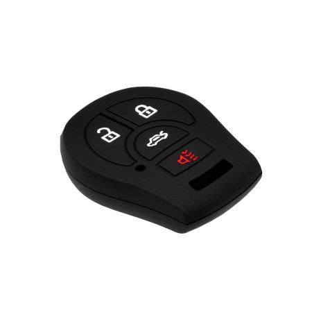 Husa pentru cheie Nissan Sentra, Rogue, Versa, March - Techsuit Car Key Case (1016.10) - Black