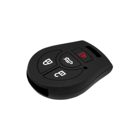 Husa pentru cheie Nissan Sentra, Rogue, Versa, March - Techsuit Car Key Case (1016.10) - Black