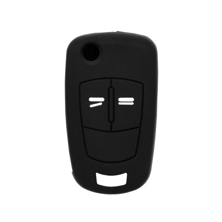 Husa pentru cheie Opel/Vauxhal Astra, Corsa, Vectra - Techsuit Car Key Case (1005.01) - Black