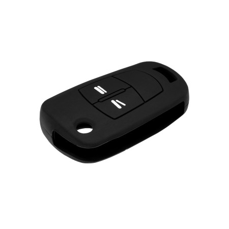 Husa pentru cheie Opel/Vauxhal Astra, Corsa, Vectra - Techsuit Car Key Case (1005.01) - Black