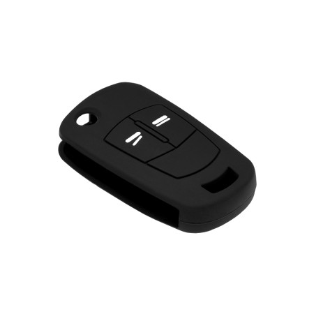 Husa pentru cheie Opel/Vauxhal Astra, Corsa, Vectra - Techsuit Car Key Case (1005.01) - Black