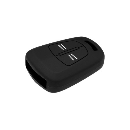 Husa pentru cheie Opel/Vauxhal Corsa D, Insignia A - Techsuit Car Key Case (1005.04) - Black