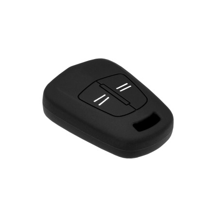 Husa pentru cheie Opel/Vauxhal Corsa D, Insignia A - Techsuit Car Key Case (1005.04) - Black