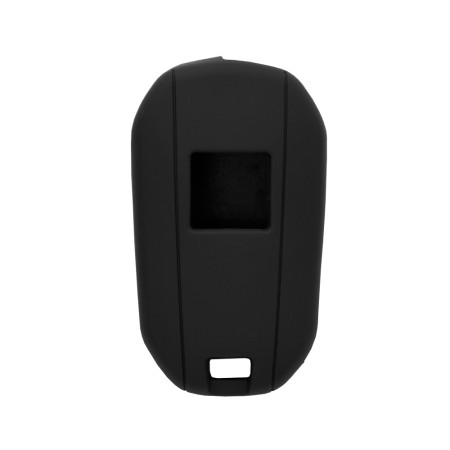 Husa pentru cheie Peugeot 2008, Citroen C4 Cactus - Techsuit Car Key Case (1002.04) - Black