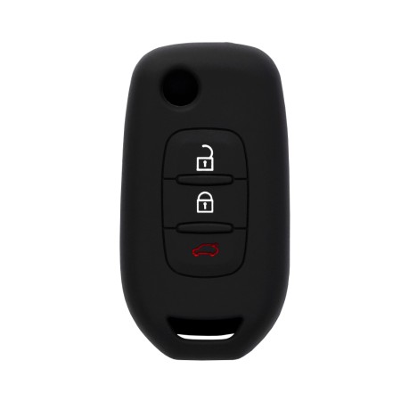 Husa pentru cheie Renault Captur, Kadjar - Techsuit Car Key Case (1010.09) - Black