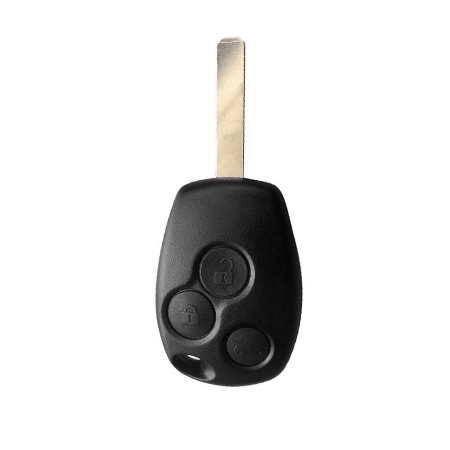 Husa pentru cheie Renault Twingo, Trafic, Kangoo - Techsuit Car Key Case (1010.03) - Black