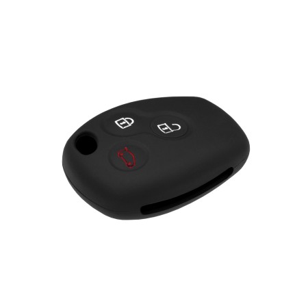 Husa pentru cheie Smart Fortwo/Forfour 451, 453 - Techsuit Car Key Case (1008.03) - Black