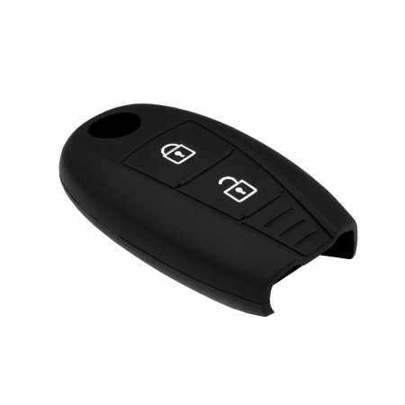 Husa pentru cheie Suzuki Ertiga, Swift, Dzire, Maruti - Techsuit Car Key Case (3014.01) - Black