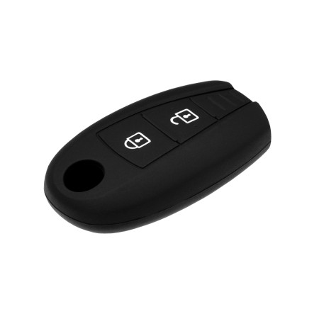 Husa pentru cheie Suzuki Ertiga, Swift, Dzire, Maruti - Techsuit Car Key Case (3014.01) - Black