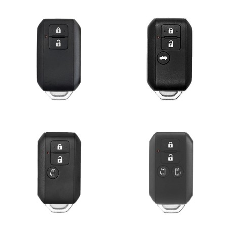 Husa pentru cheie Suzuki Swift, Vitara, Ertiga - Techsuit Car Key Case (3014.14) - White