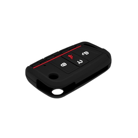 Husa pentru cheie VW Golf, Polo - Techsuit Car Key Case (2001.16) - Red