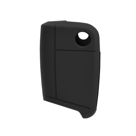 Husa pentru cheie VW Polo, Jetta/Skoda Rapid/Seat Toledo - Techsuit Car Key Case (1001.03) - Black