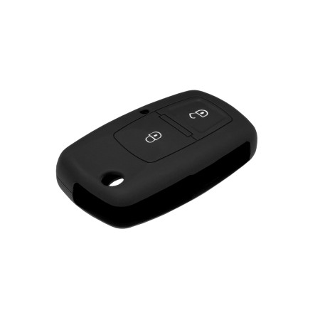 Husa pentru cheie VW Scirocco, Lupo/Skoda Octavia/Seat Cordoba - Techsuit Car Key Case (1001.04) - Black