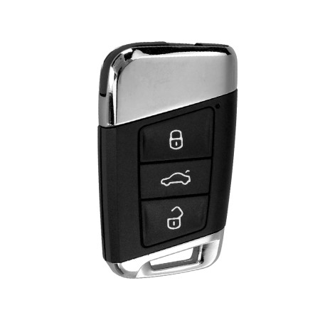 Husa pentru cheie VW Tiguan/Skoda Kodiaq - Techsuit Car Key Case (1001.12) - Black