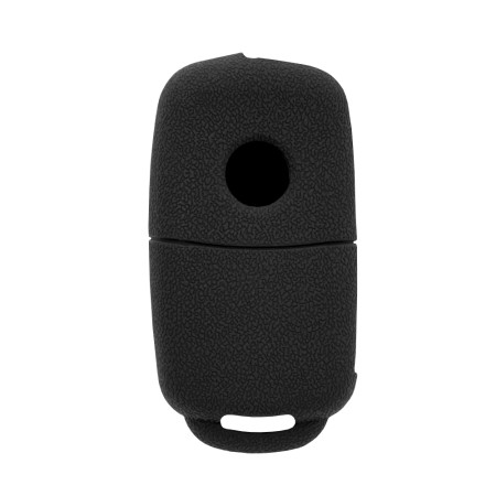 Husa pentru cheie VW Touareg, Golf/Skoda Fabia/Seat Mii - Techsuit Car Key Case (1001.13) - Black