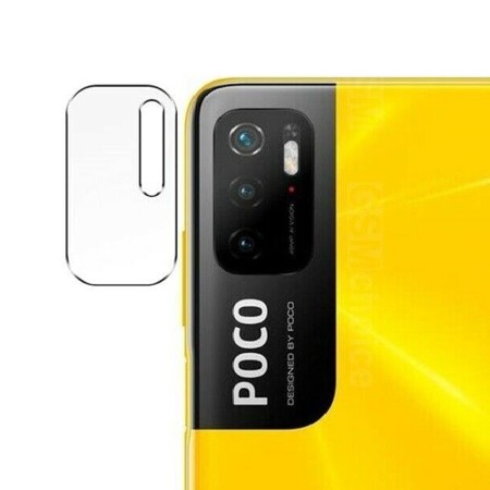 Folie Camera pentru Xiaomi Poco M3 Pro 5G - Mocolo Full Clear Camera Glass - Clear