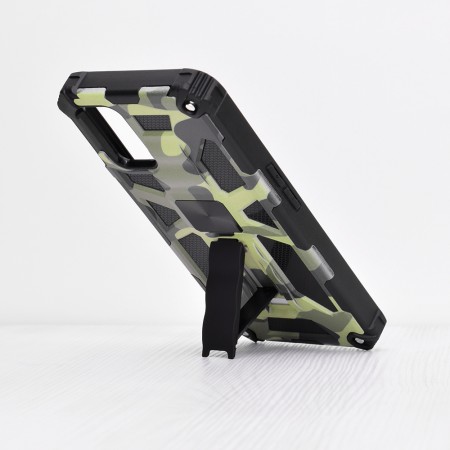 Husa pentru Oppo A52 4G / A72 4G - Techsuit Blazor Series - Camo Lime