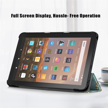 Husa pentru Amazon Fire HD 8 (2020) - Techsuit FoldPro - Black