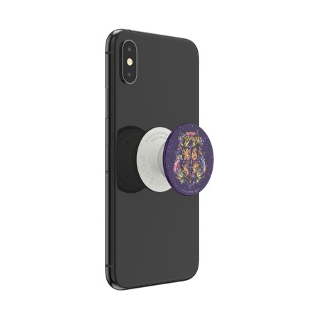 Suport pentru telefon - Popsockets PopGrip - Harry Potter Glitter Hogwarts Floral