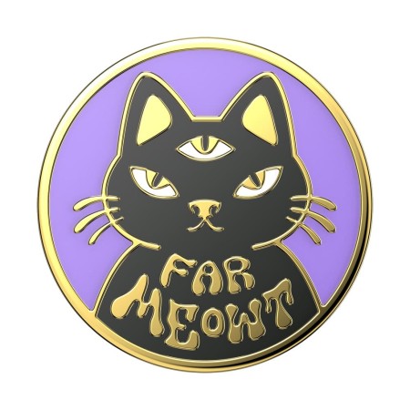 Suport pentru telefon - Popsockets PopGrip - Enamel Far Meowt