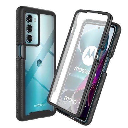 Husa pentru Motorola Moto G200 5G / Edge S30 5G + Folie - Techsuit Defense360 Pro - Black