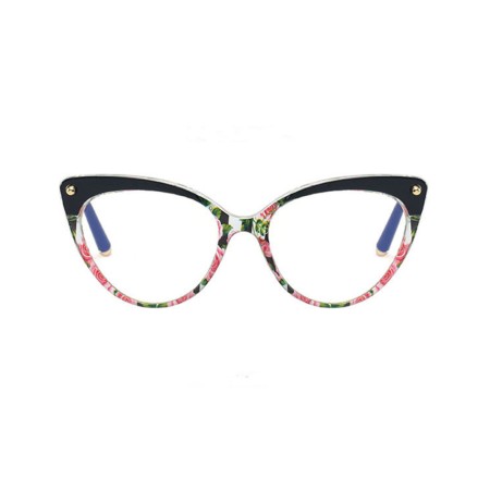 Ochelari de Calculator - Techsuit Reflex TR90 (F93308) - Black / Flowers