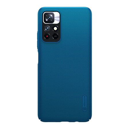 Husa pentru Xiaomi Poco M4 Pro 5G - Nillkin Super Frosted Shield - Blue