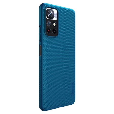 Husa pentru Xiaomi Poco M4 Pro 5G - Nillkin Super Frosted Shield - Blue