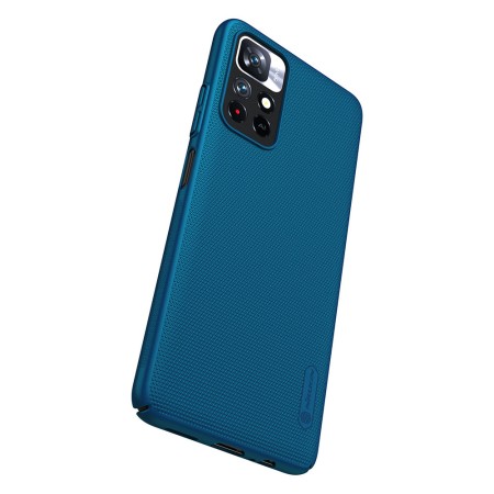 Husa pentru Xiaomi Poco M4 Pro 5G - Nillkin Super Frosted Shield - Blue