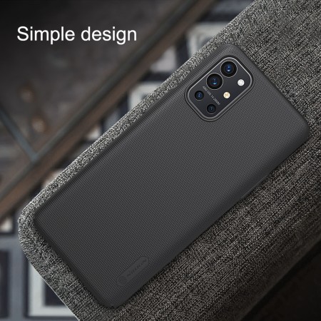 Husa pentru OnePlus 9R - Nillkin Super Frosted Shield - Black