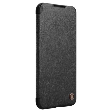 Husa pentru Samsung Galaxy S22 5G - Nillkin QIN Leather Pro Case - Black