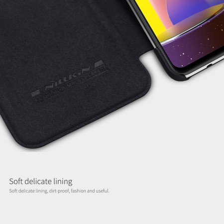 Husa pentru Samsung Galaxy F62 / M62 - Nillkin QIN Leather Case - Black