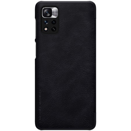 Husa pentru Xiaomi Redmi Note 11 Pro+ 5G - Nillkin QIN Leather Case - Black