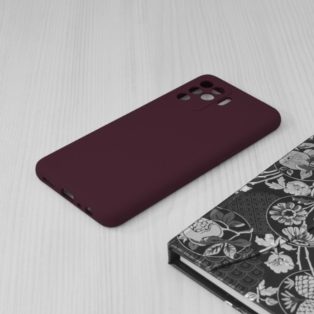 Husa pentru Oppo A94 4G / Reno5 Lite 4G - Techsuit Soft Edge Silicone - Plum Violet