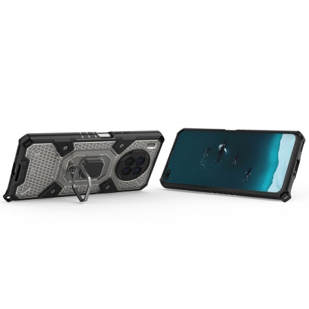 Husa pentru Huawei nova 8i / Honor 50 Lite - Techsuit Honeycomb Armor - Black