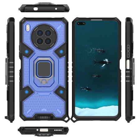 Husa pentru Huawei nova 8i / Honor 50 Lite - Techsuit Honeycomb Armor - Blue