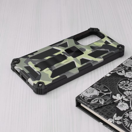 Husa pentru Samsung Galaxy A73 5G - Techsuit Blazor Series - Camo Lime