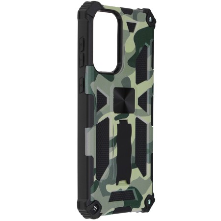 Husa pentru Samsung Galaxy A73 5G - Techsuit Blazor Series - Camo Lime