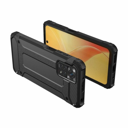 Husa pentru Xiaomi Redmi Note 11 / 11S Techsuit Hybrid Armor - Black