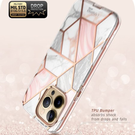 Husa pentru iPhone 13 Pro Max - I-Blason Cosmo - Marble